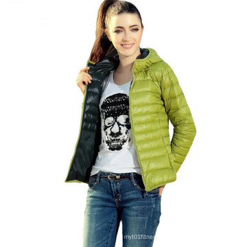 Hoody Cotton Women Veste d&#39;hiver rembourrée